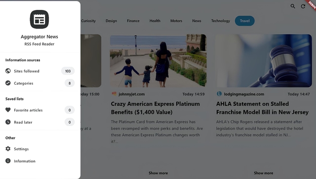 Aggregator News screenshot 8