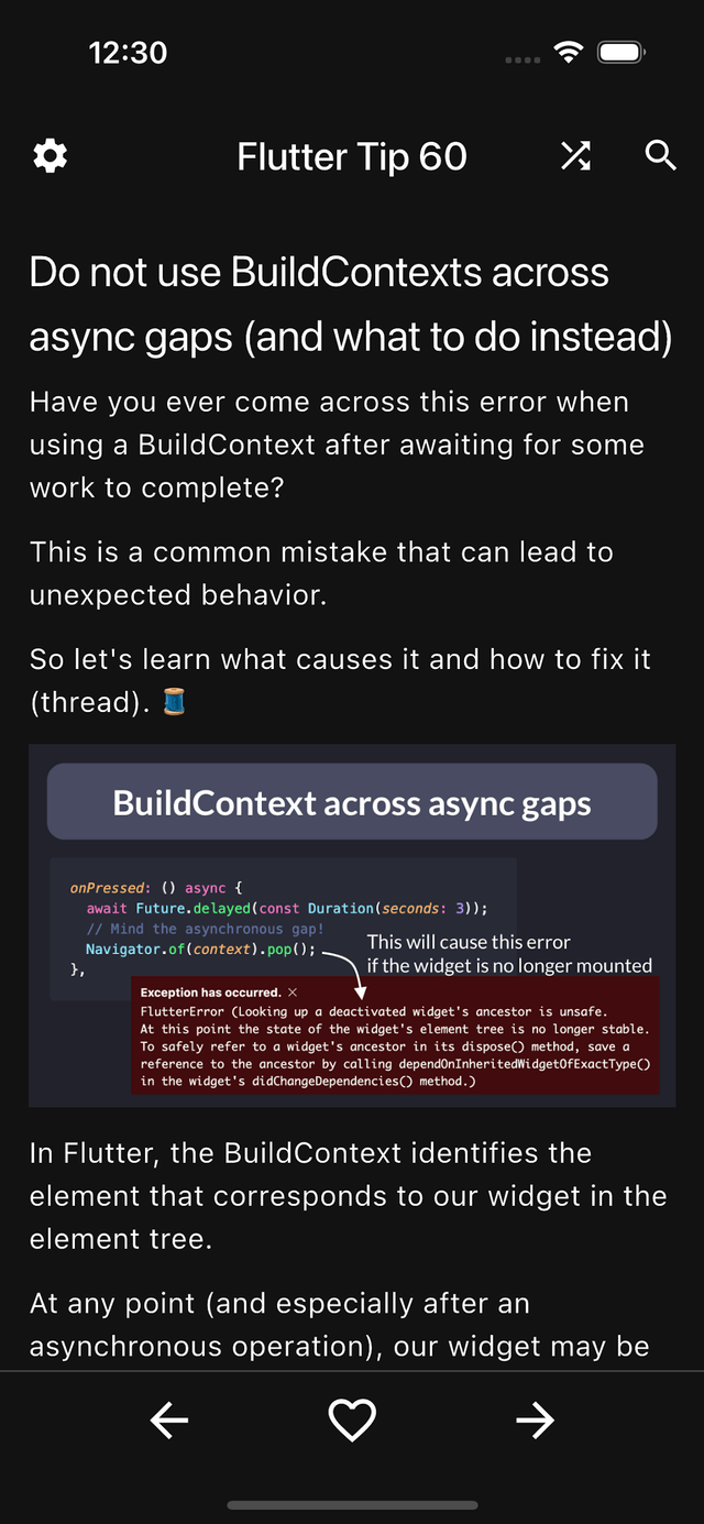 Flutter Tips screenshot 9