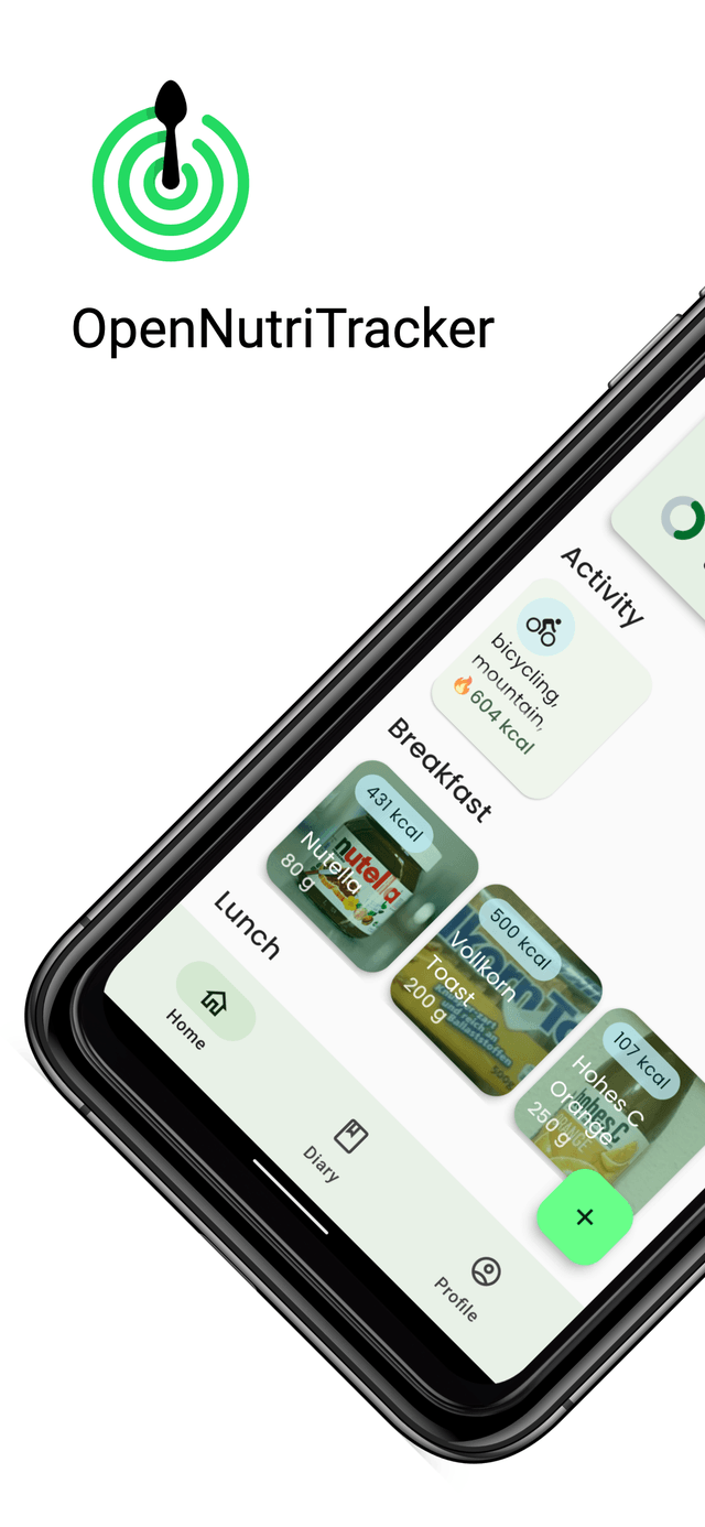 OpenNutriTracker screenshot 1