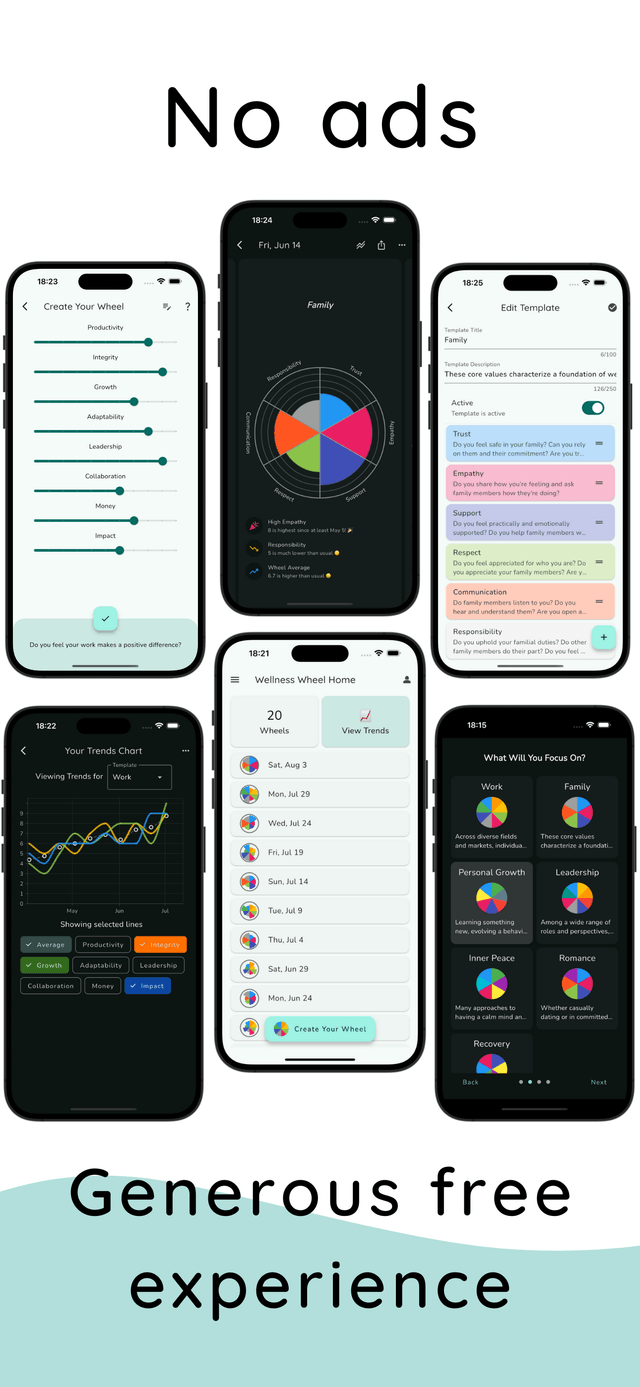 Wellness Wheel screenshot 3